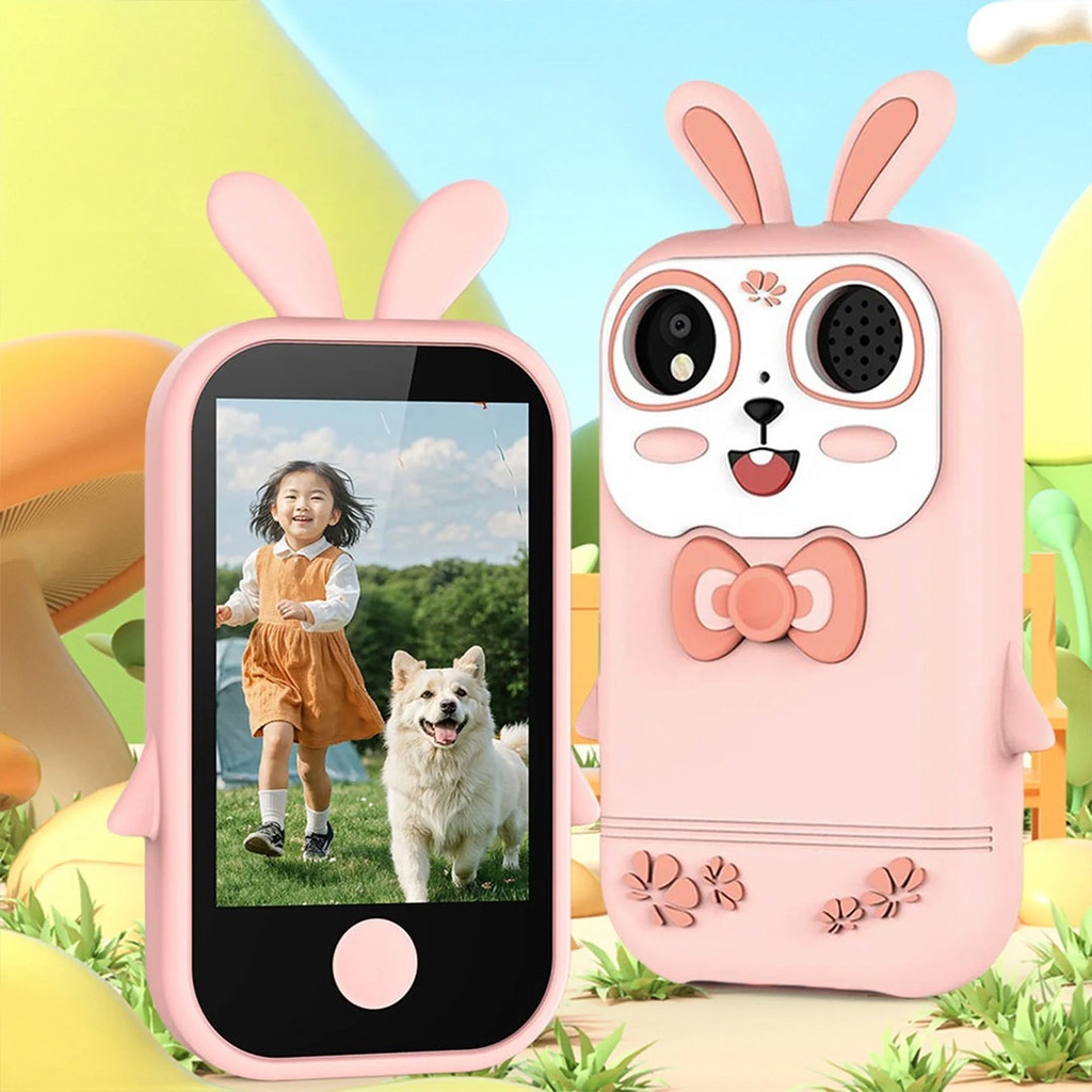 هاتف كاميرا - وردي