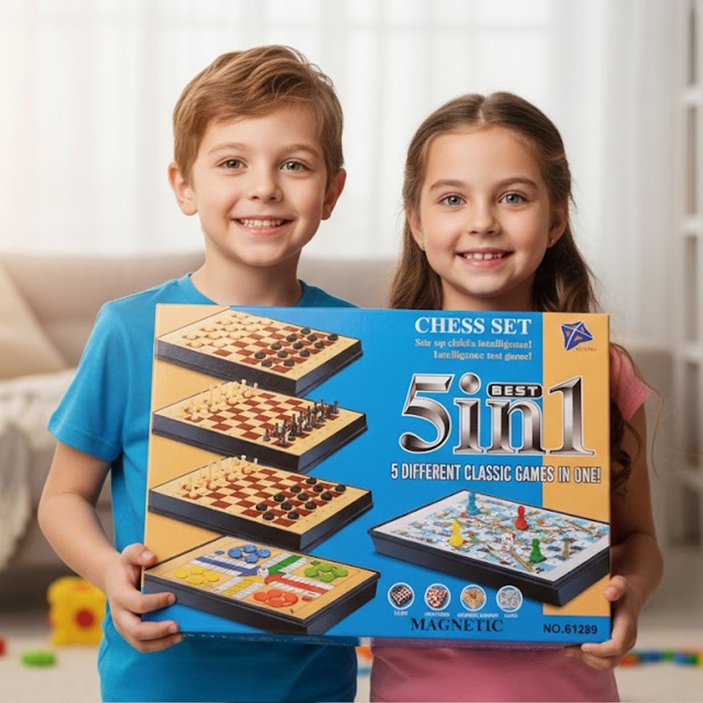 طاولة الالعاب 5 في1