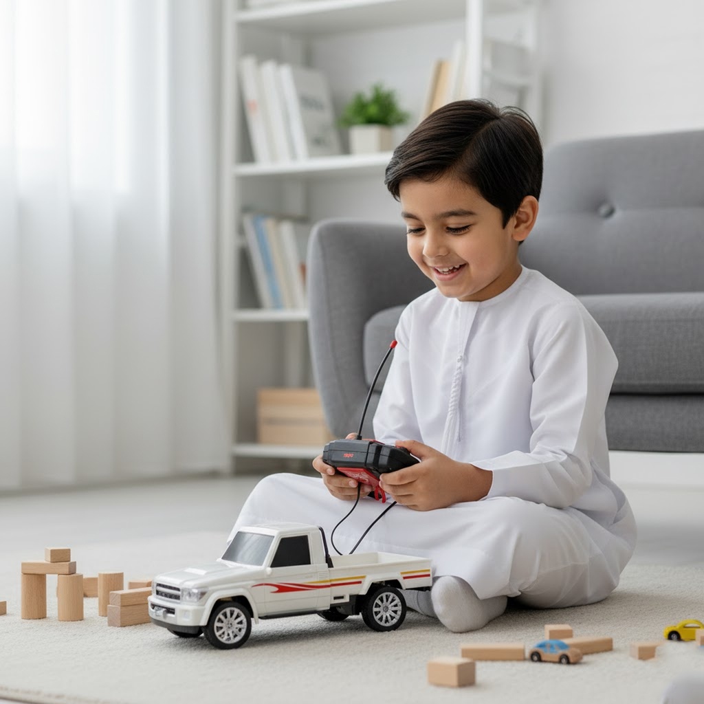 شاص مع ريموت - ابيض