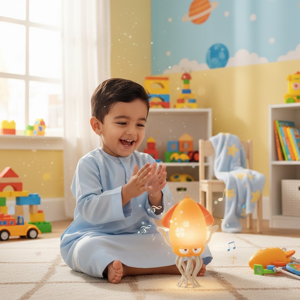 الحبار الراقص - اصفر