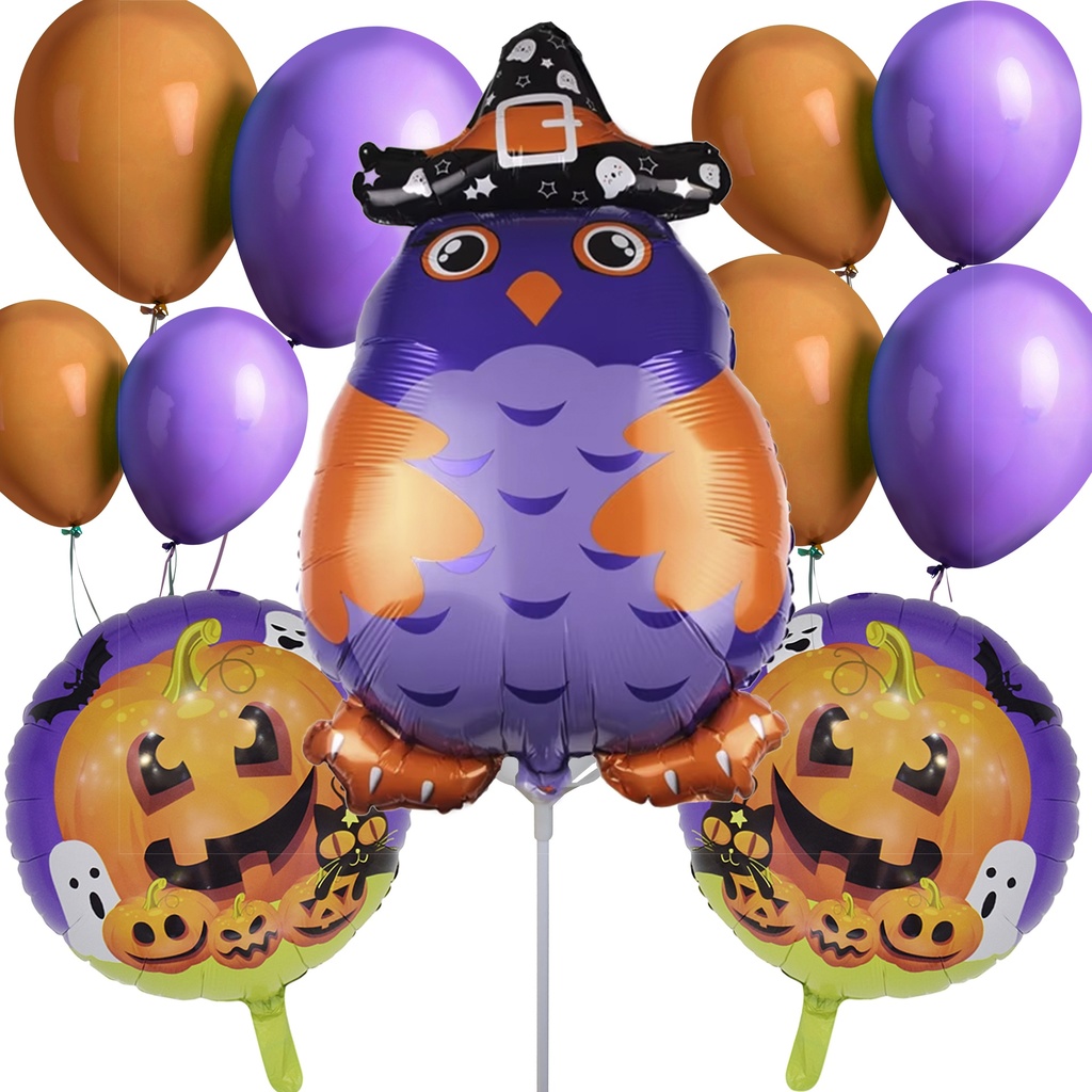 مجموعة بالونات هالوين -اناناس