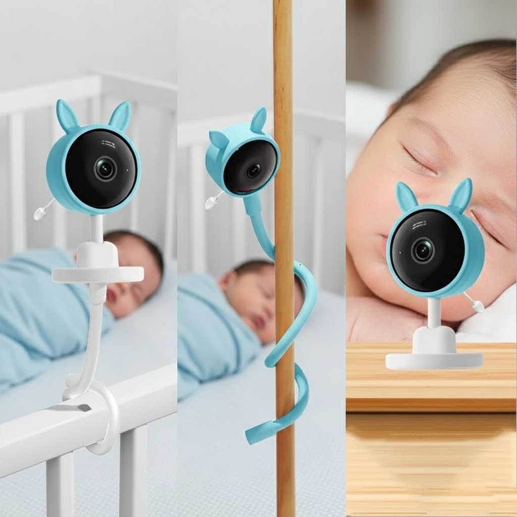كاميرا مراقبة الاطفال - ازرق