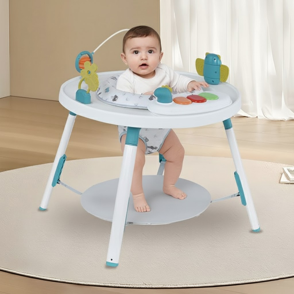 طاولة أنشطة الأطفال - ازرق