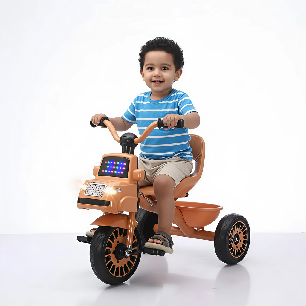 قاري شكل سيارة- بني