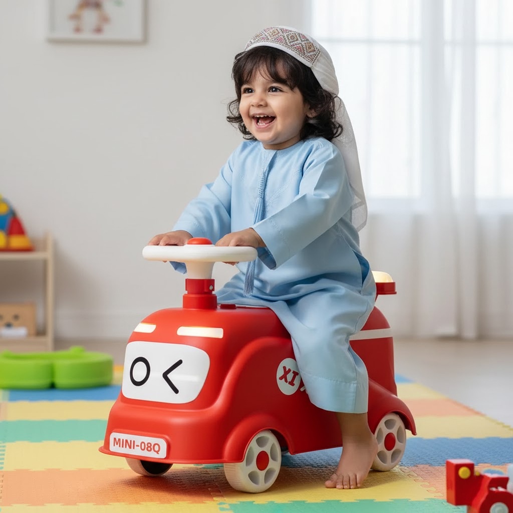 عربة دز اكس لارج - احمر