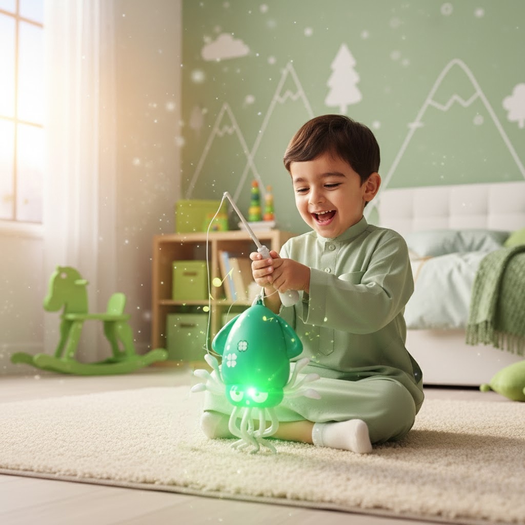 الحبار الراقص - اخضر