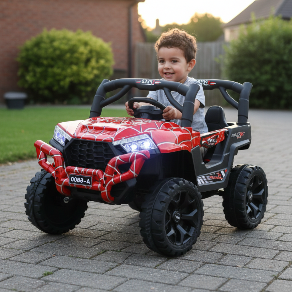 جيب 4 في 4 - أحمر