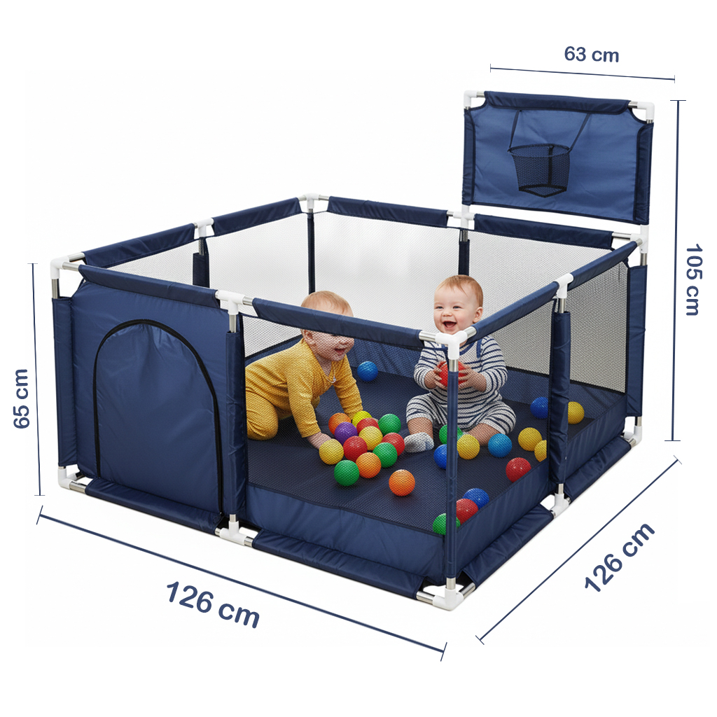 حاجز طفل - ازرق