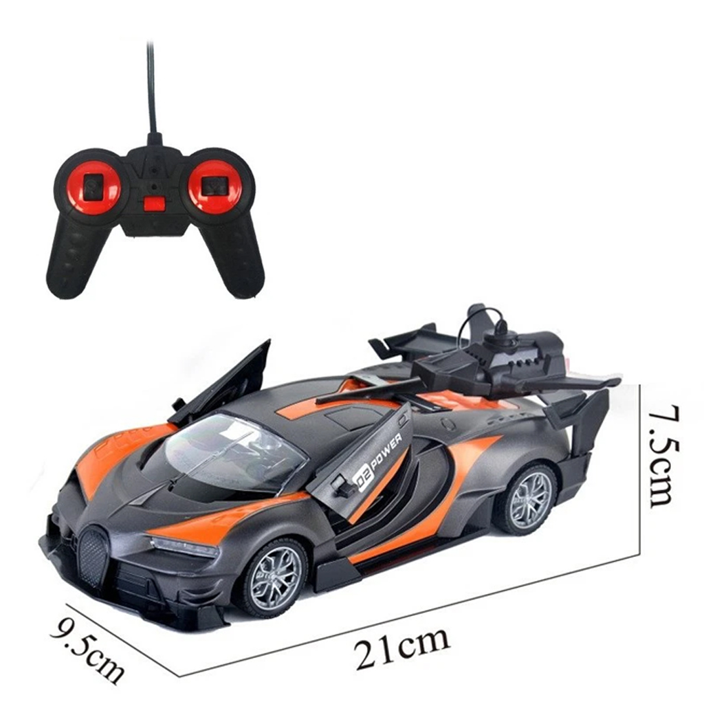 سيارة سبورت مع ريموت- برتقالى