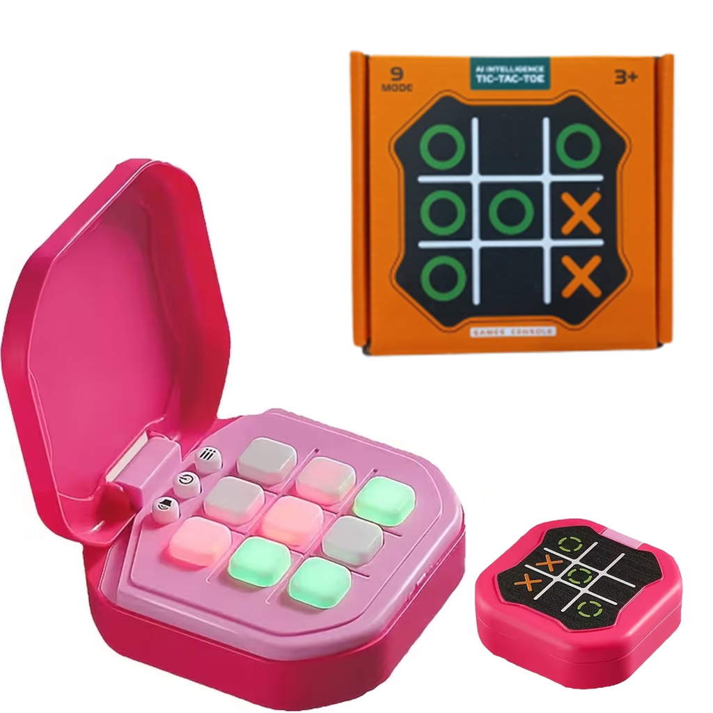 لعبة اكس او - أحمر