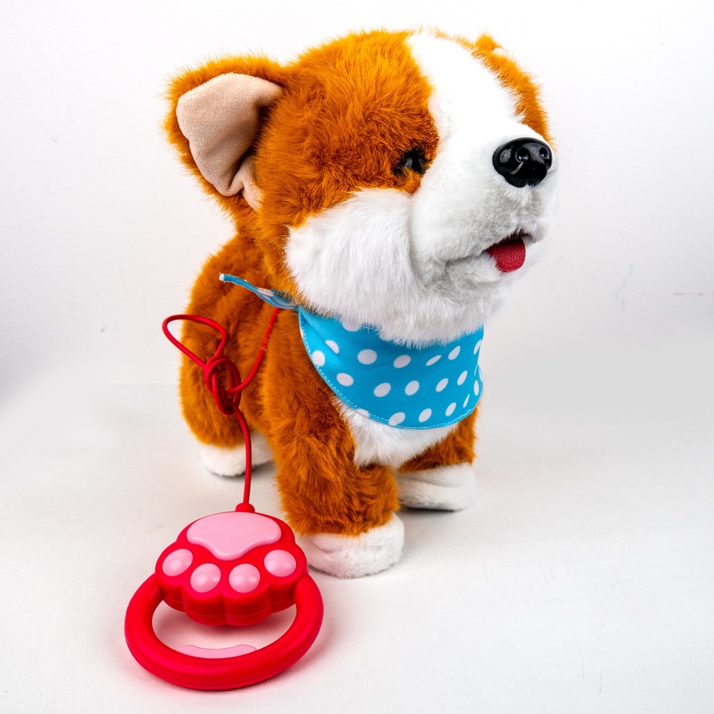 كلب تفاعلى مع جهاز تحكم - بني