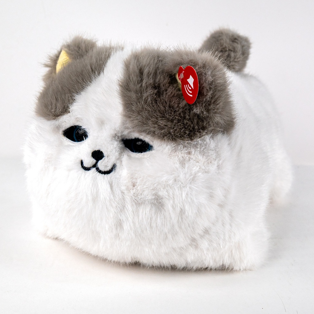 القطة التفاعلية - رمادي