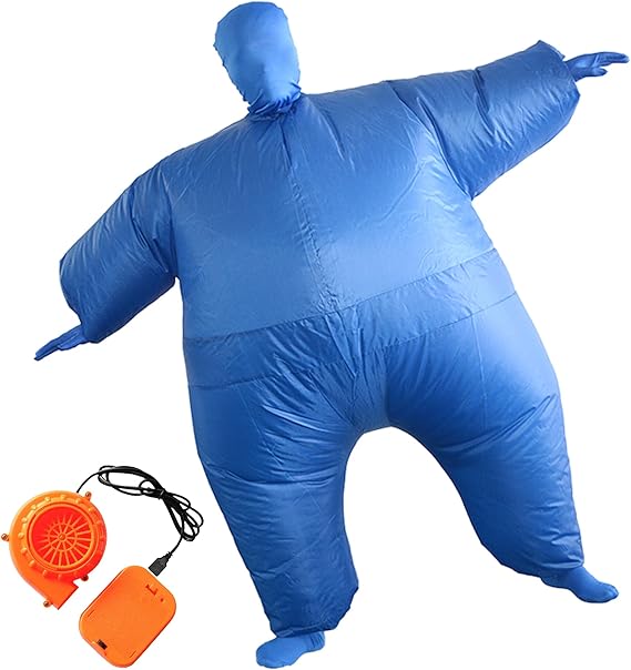 ملابس نفخ وسط - أزرق