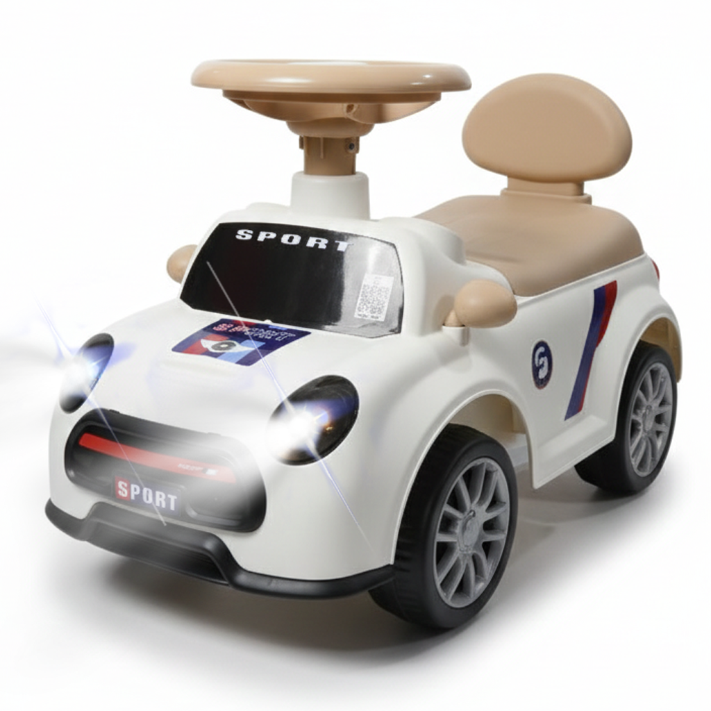 عربة دز سبورت - أبيض