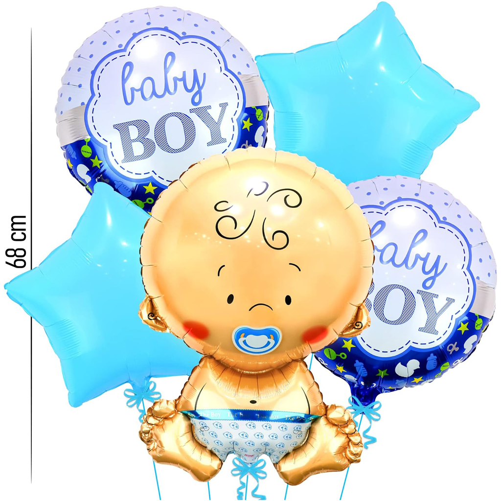 مجموعة بالونات مولود ولد