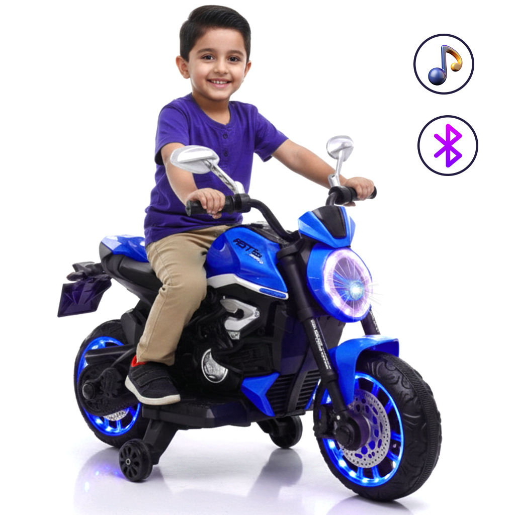 سيكل مضئ - أزرق