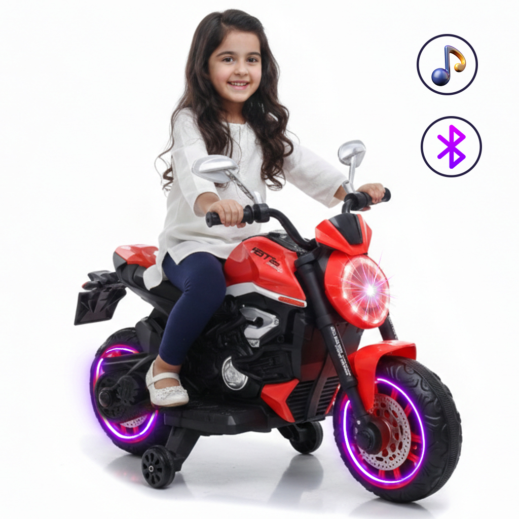 سيكل مضئ - أحمر