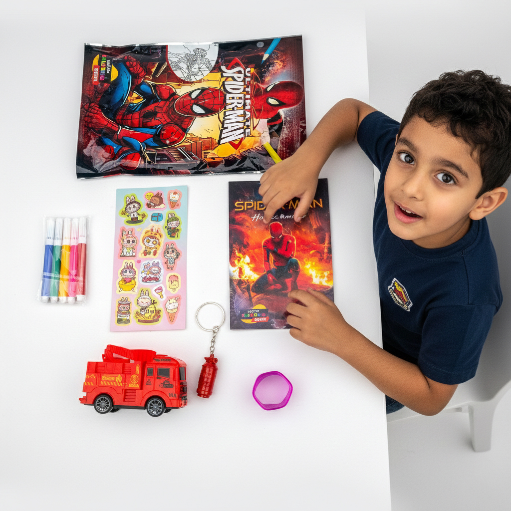 توزيعة مدرسية كيس سبايدر مان