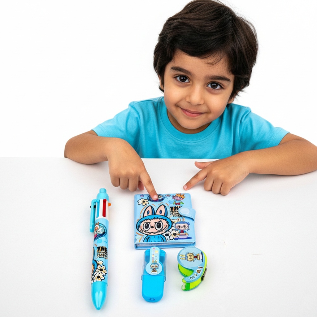 نوت 4 فى 1 - ازرق