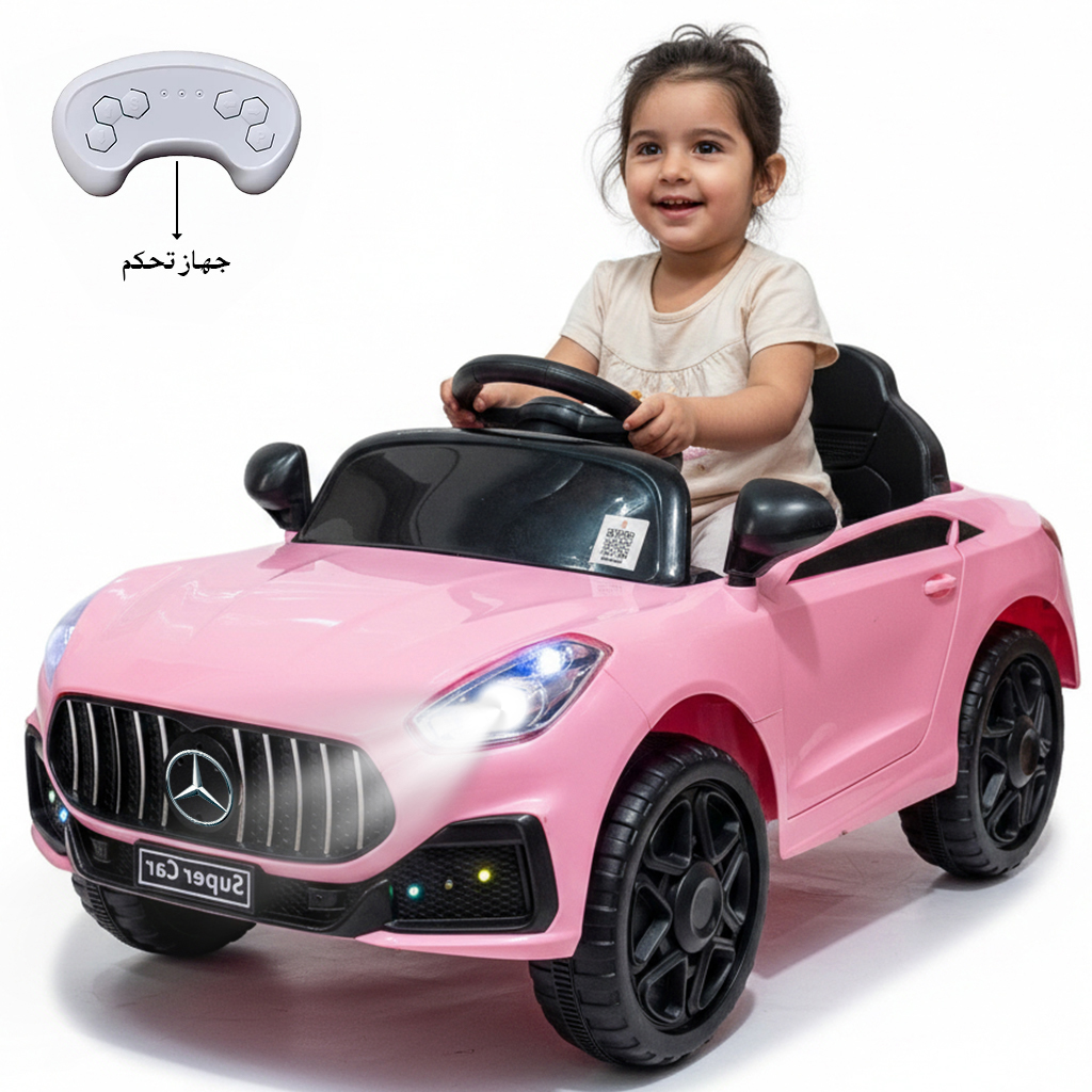 سيارة شحن مرسيدس- وردي