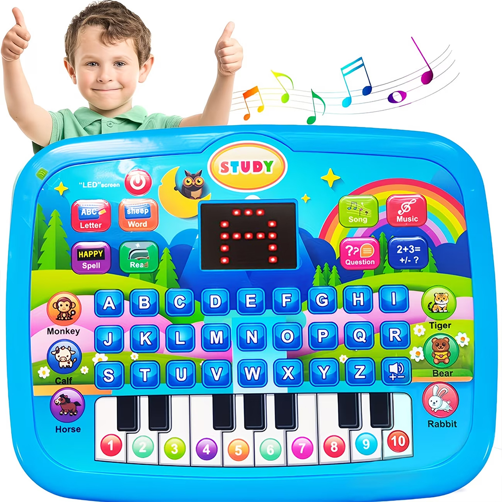 بورد تعليمي للاطفال - ازرق