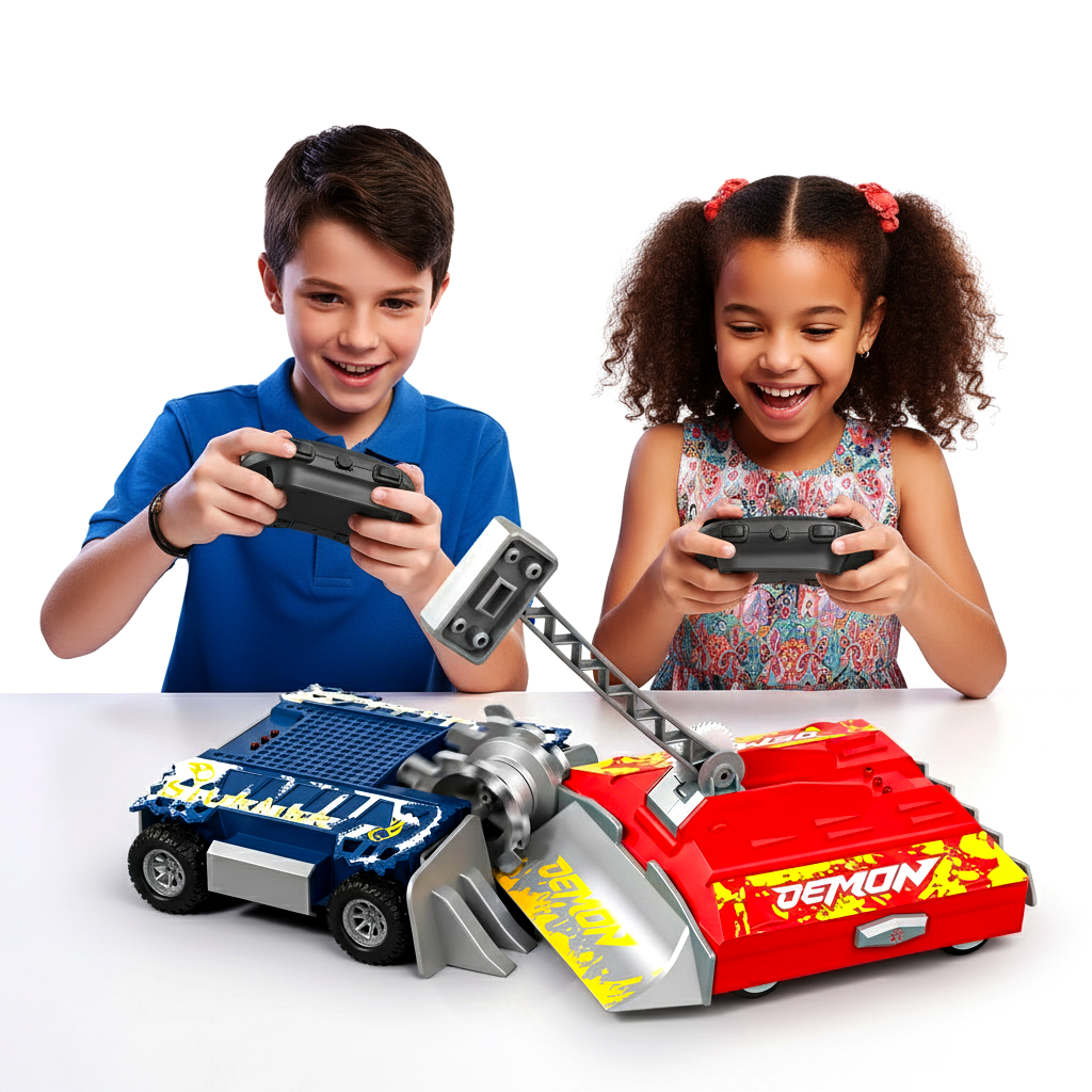 سيارات المعركة تعمل بالريموت