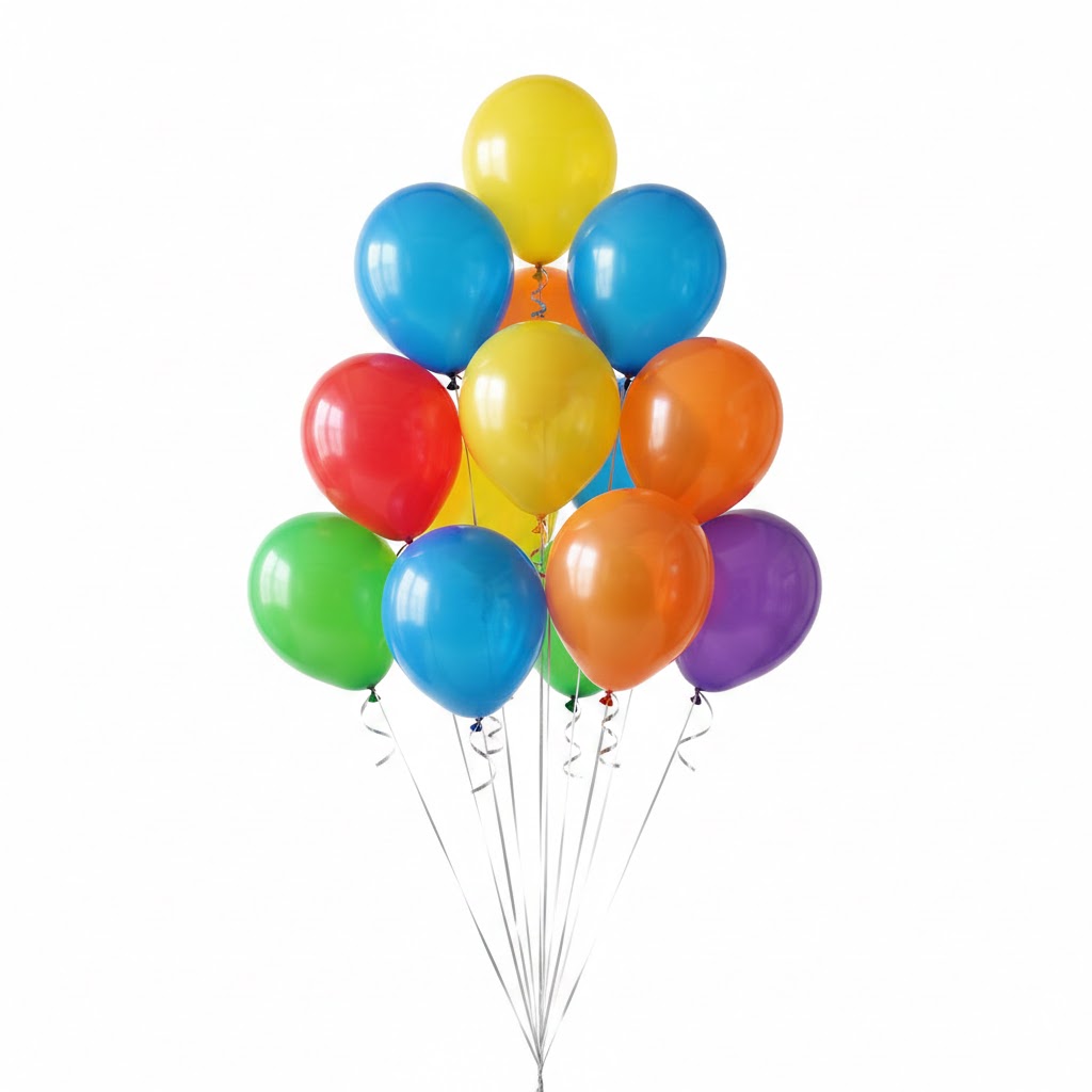 بالونات هيليوم عدد 25