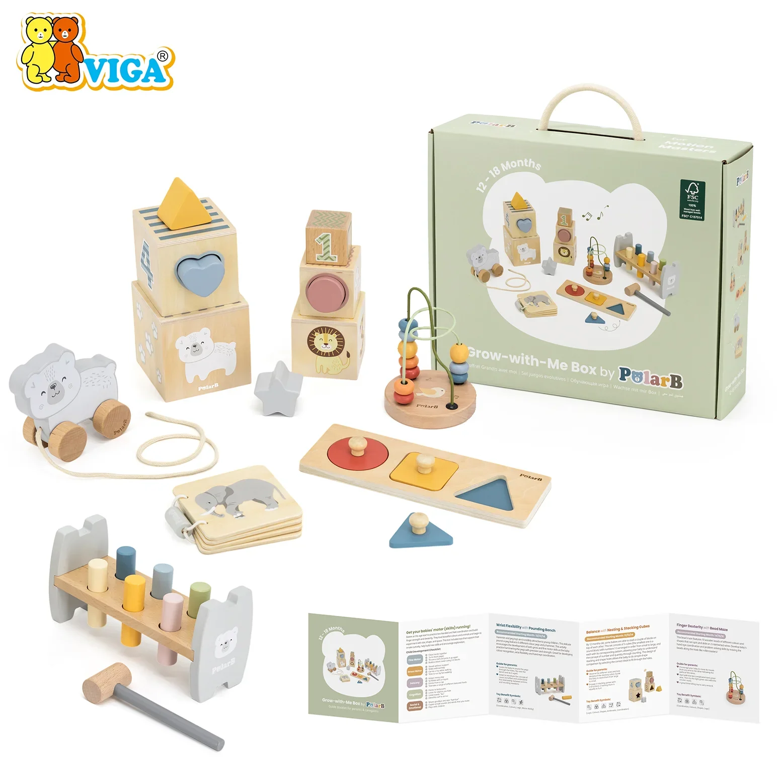 Polar B Grow-with-Me Box