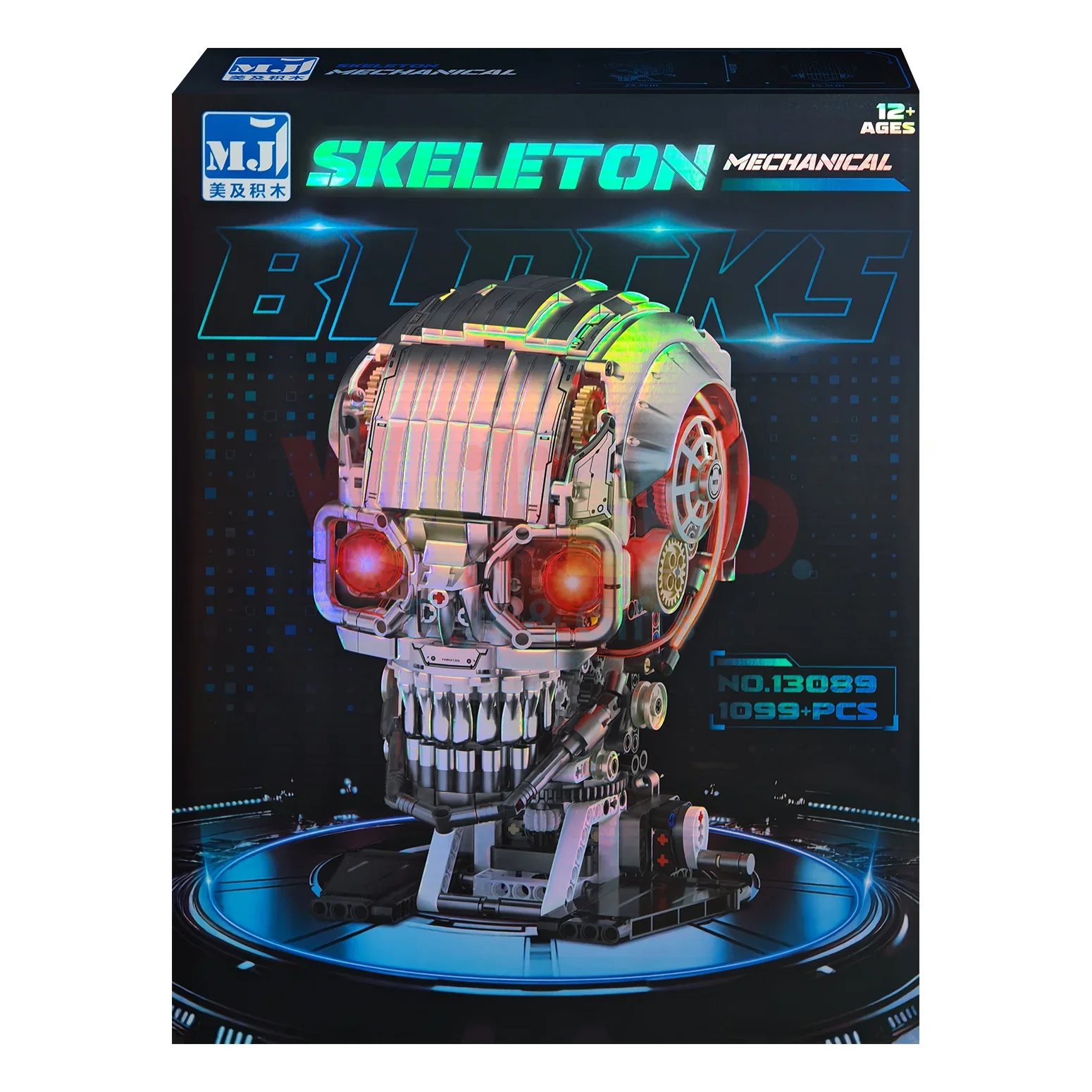 Mechanical Skeleton Robot Building Set – 1099+ Pieces